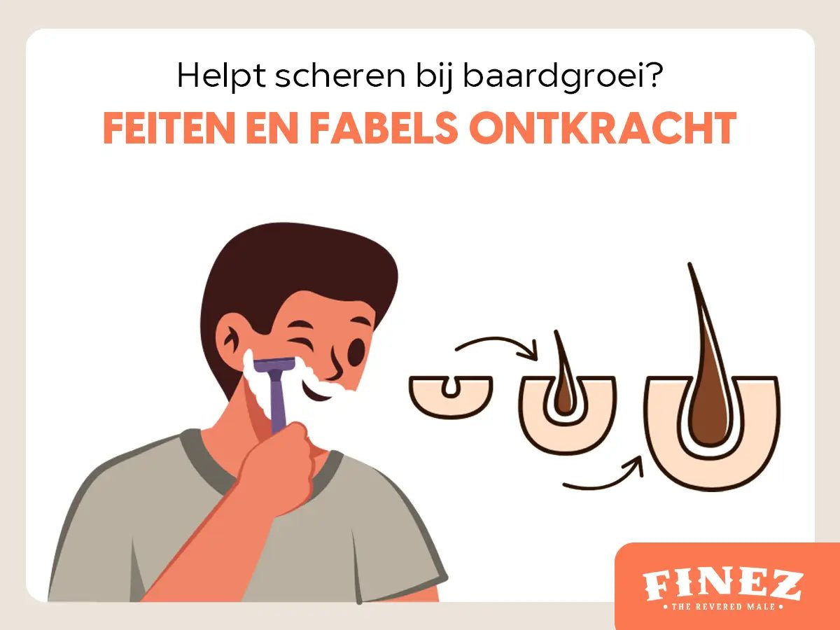 Helpt Scheren bij Baardgroei? Feiten & Fabels Ontkracht - Finez